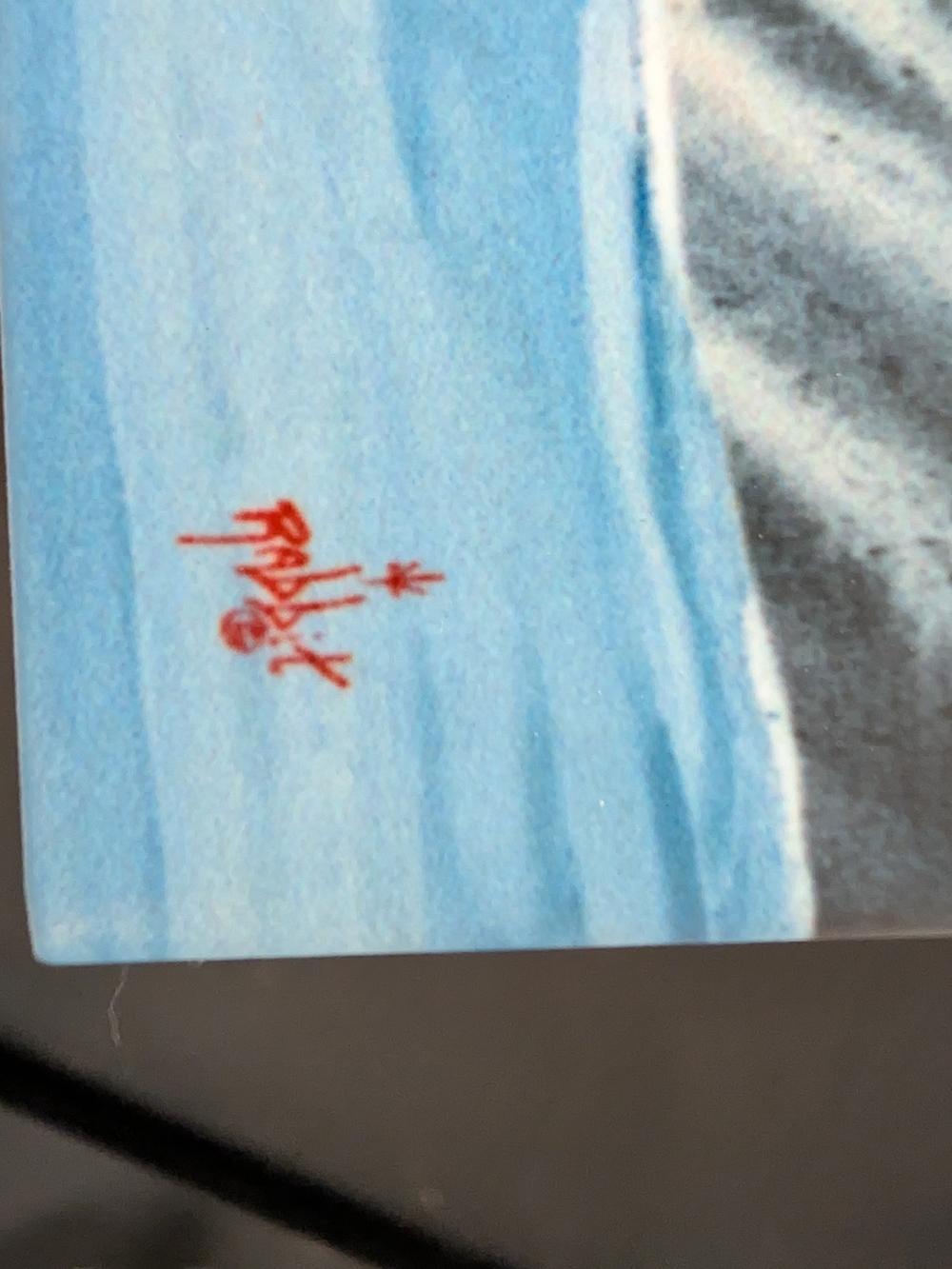 Bill Rabbit "Creation" 6x8 Tile Print - Picture 3 of 3